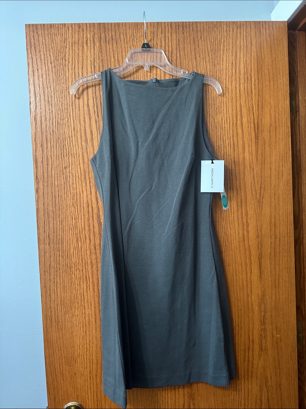 41 Hawthorn Charcoal Sleeveless Shift Dress
